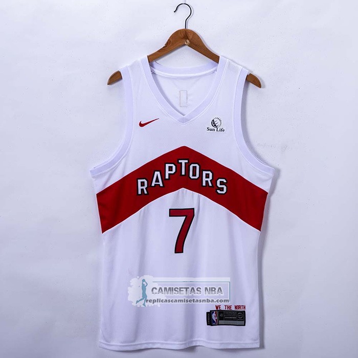 Camiseta Toronto Raptors Kyle Lowry Association 2020-21 Blanco
